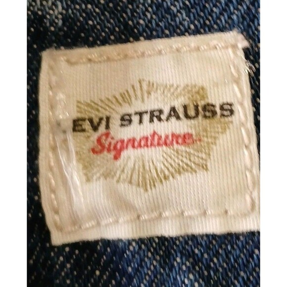 Levi Strauss Signature 1873 Men's Button-Up Denim Trucker Jean Jacket Blue XL - Picture 9 of 16